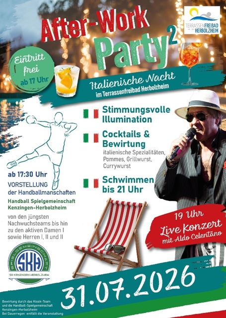 After-Work-Party der Handballer 2026