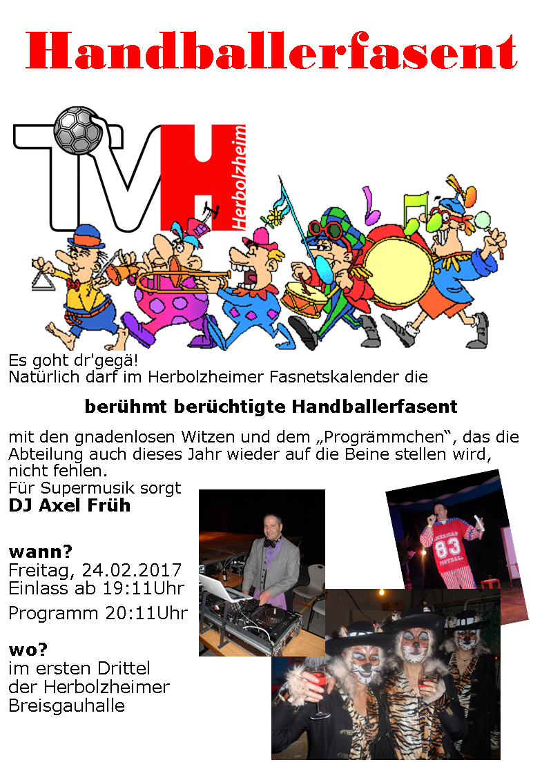 Handballer-Fasnet 2017