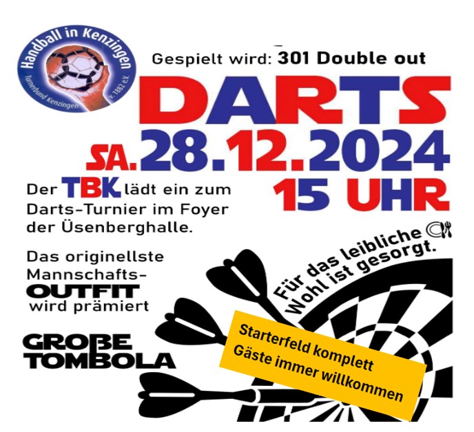 Dart Turnier 2024