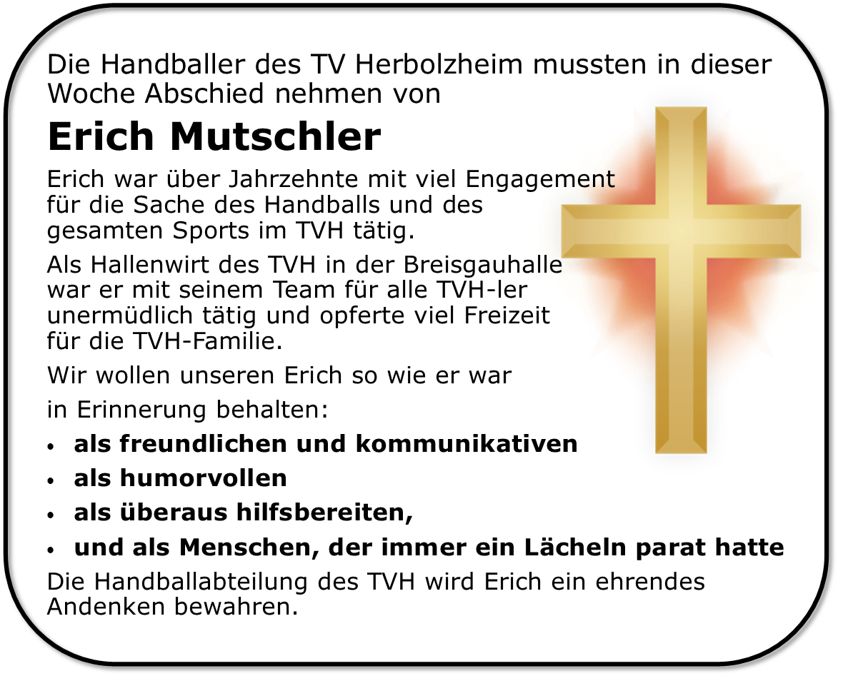 Nachruf Erich Mutschler